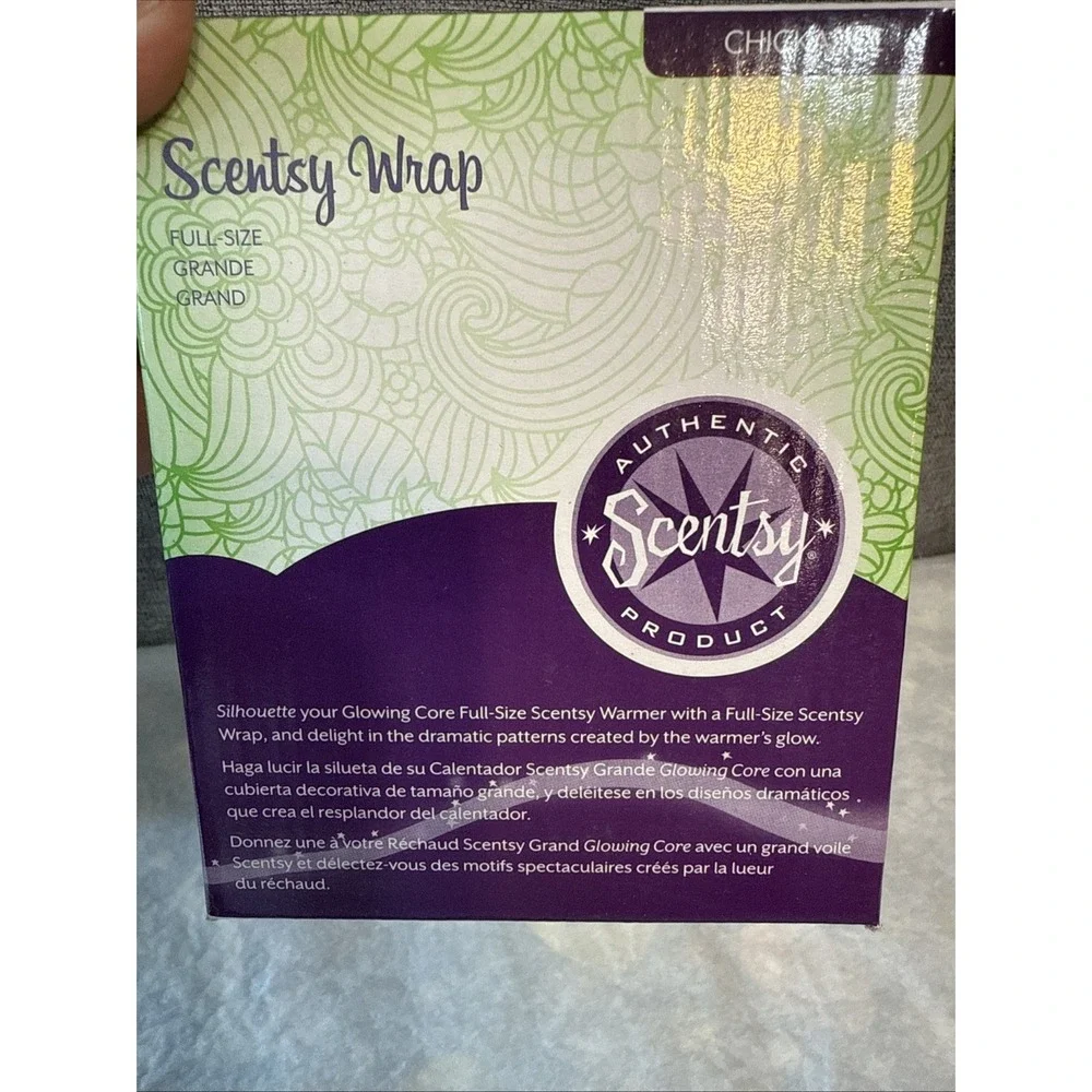 NEW Scentsy CHICKADEE Warmer Wrap Silhouette Wrap Only Birds‎ Retired
